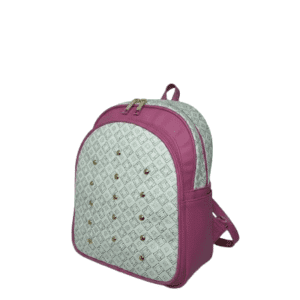 Set Duo: Bolso Fur & Chevron Chic