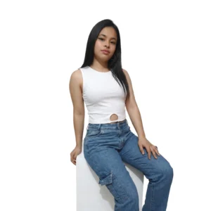 Blusa rib