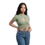 Blusa rib